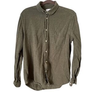 Samsoe Green 100% Cotton Casual Button‎ Down Shirt L